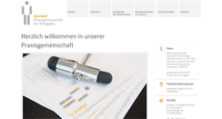 Desktop Screenshot of praxisclarahof.ch