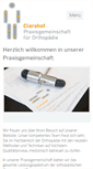 Mobile Screenshot of praxisclarahof.ch